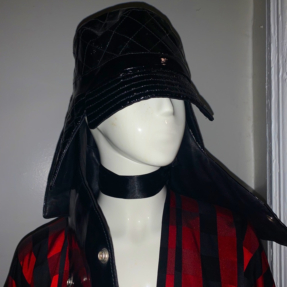 J.W. Anderson Vinyl Winter Hat.